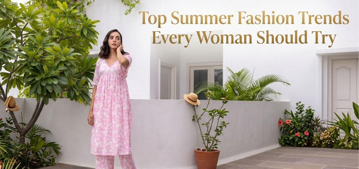 summer fashion trends for women in India