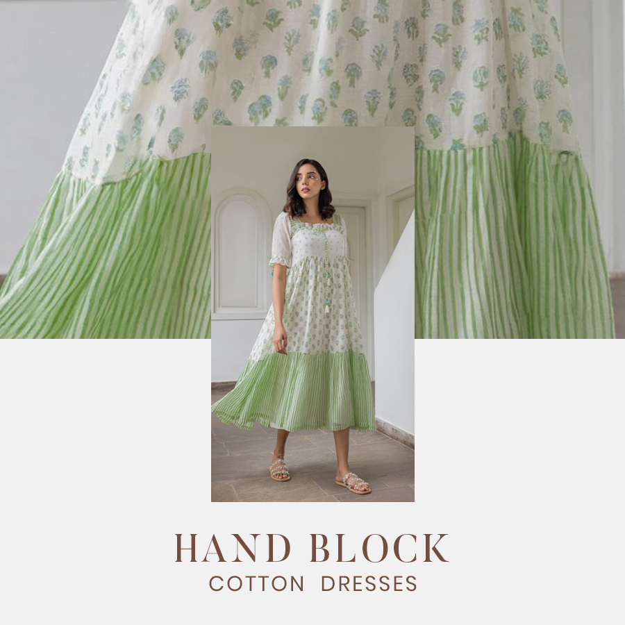 Category Alt Women’s Hand Block Printed &amp; Cotton Dresses