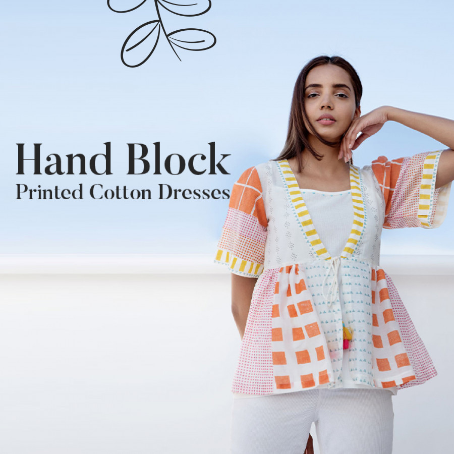 Category Alt Women’s Hand Block Printed &amp; Cotton Dresses