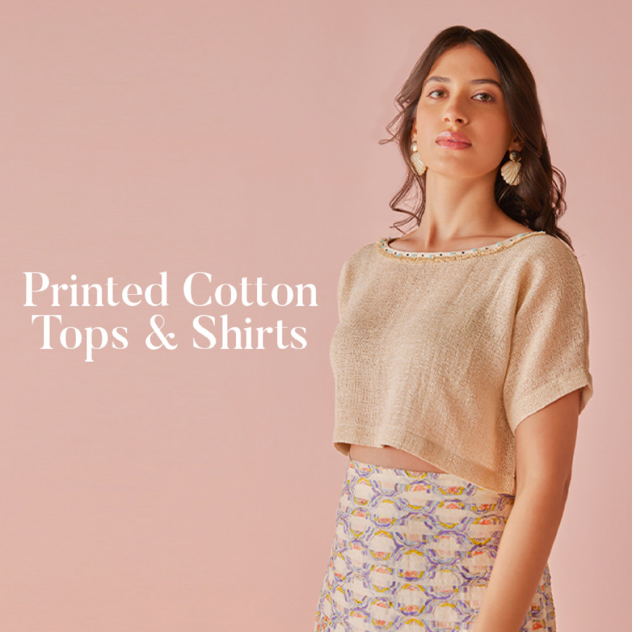 Category Alt Women’s Printed Cotton Tops &amp; Shirts