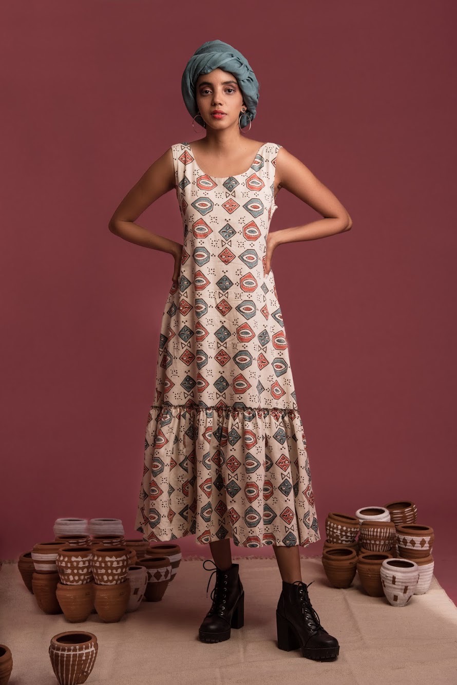 Afro Maxi Dress