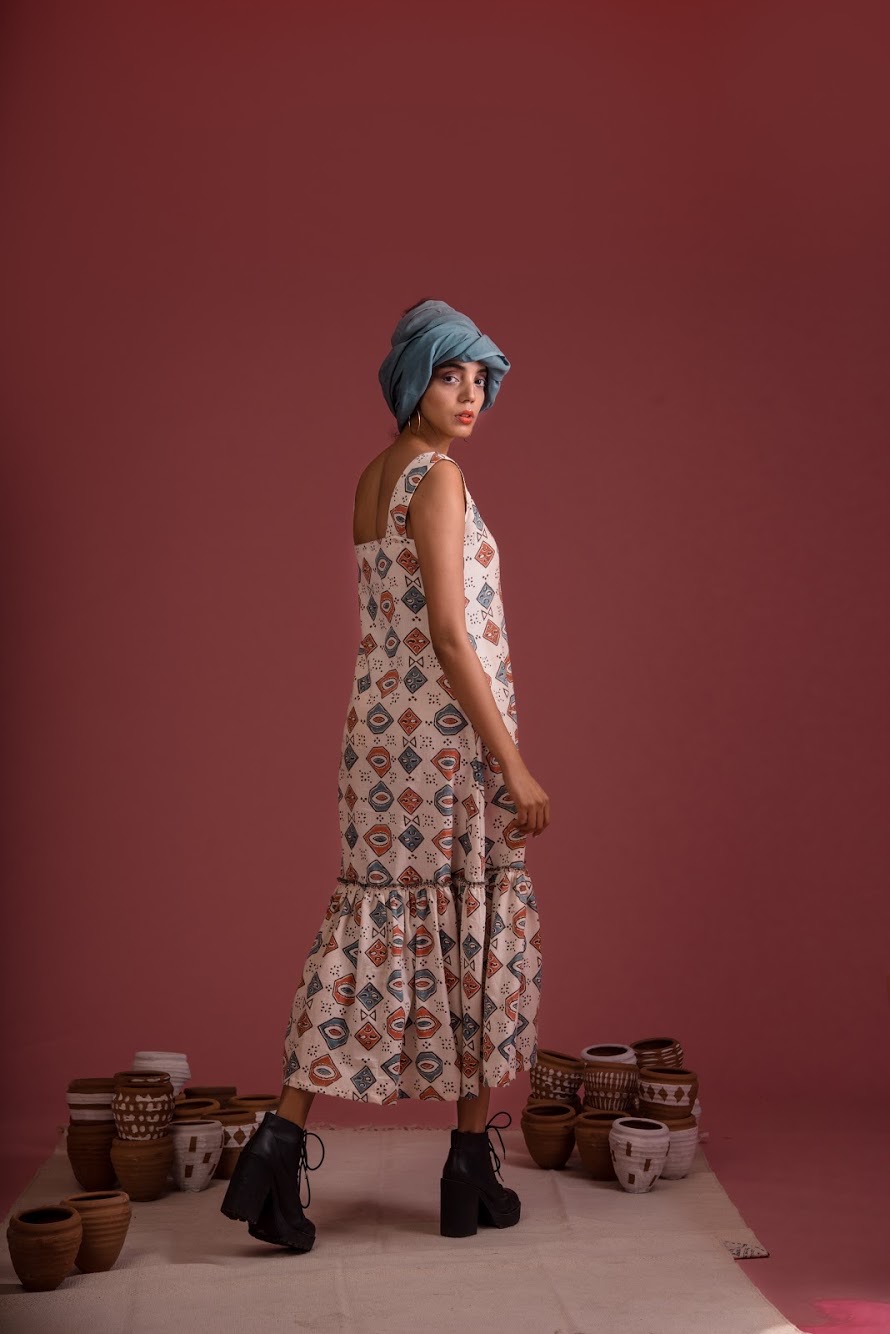 Afro Maxi Dress