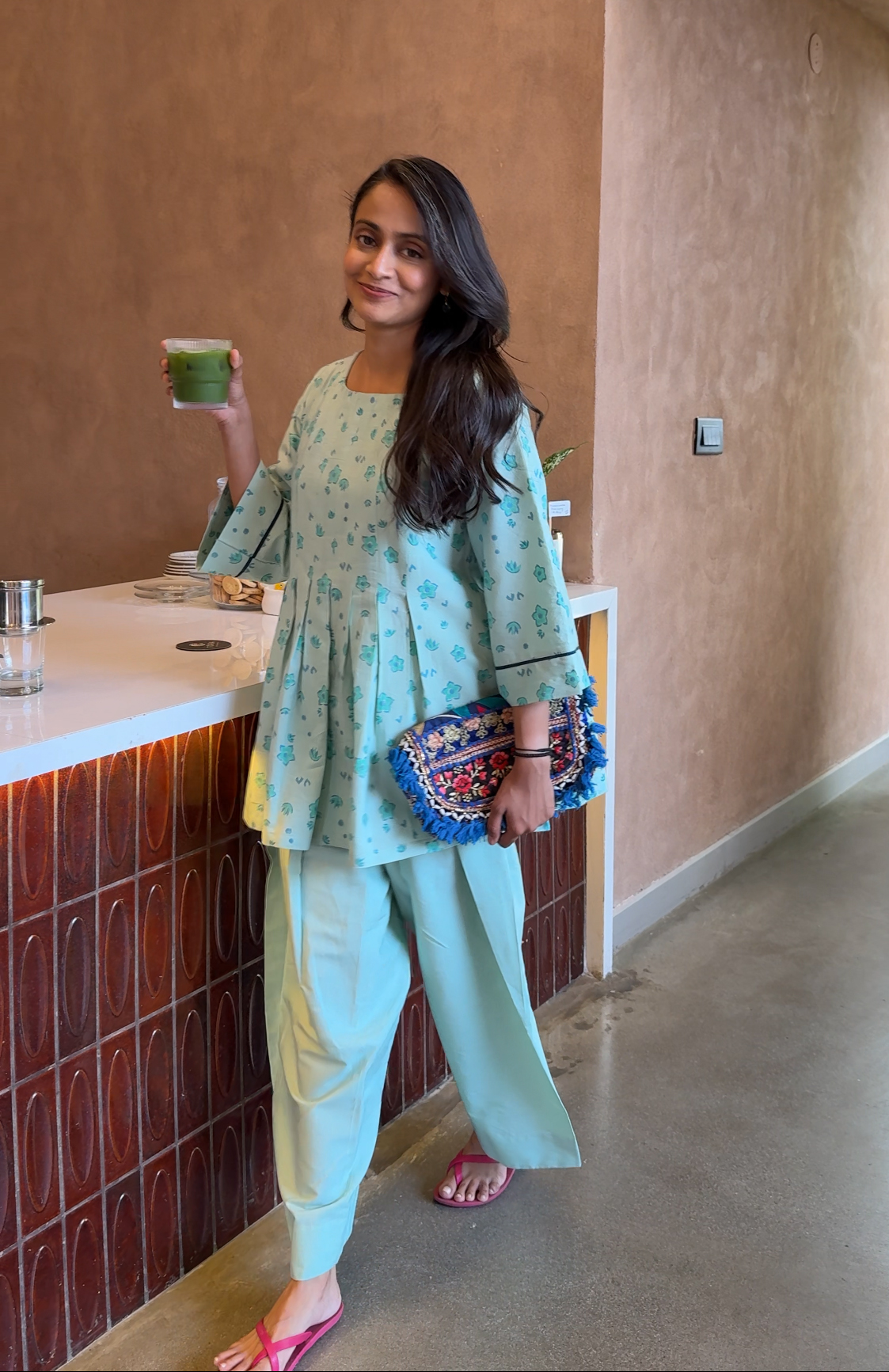 Bahar Farshi Co Ord Set