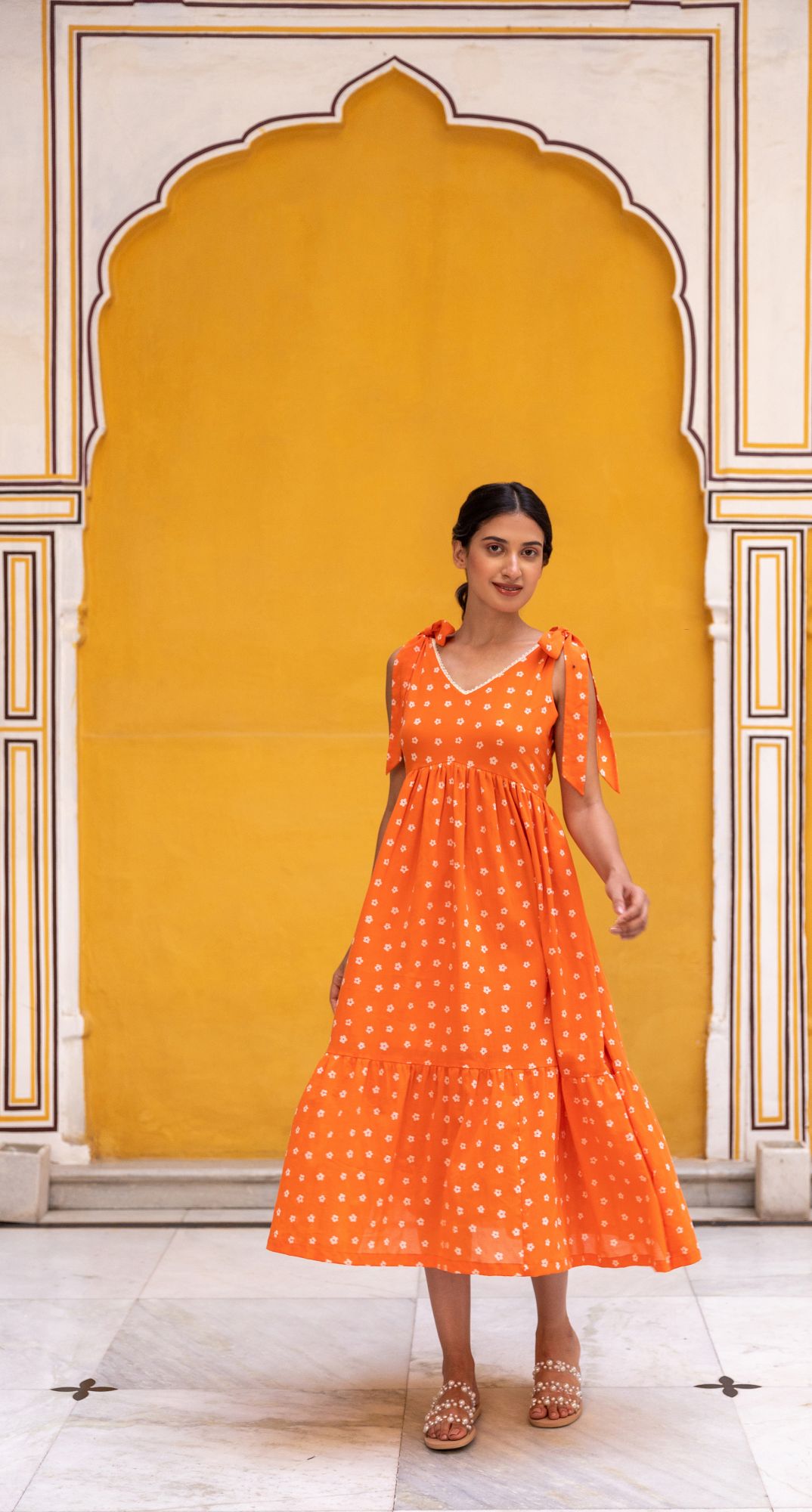 Cara Cara Cotton Georgette Dress