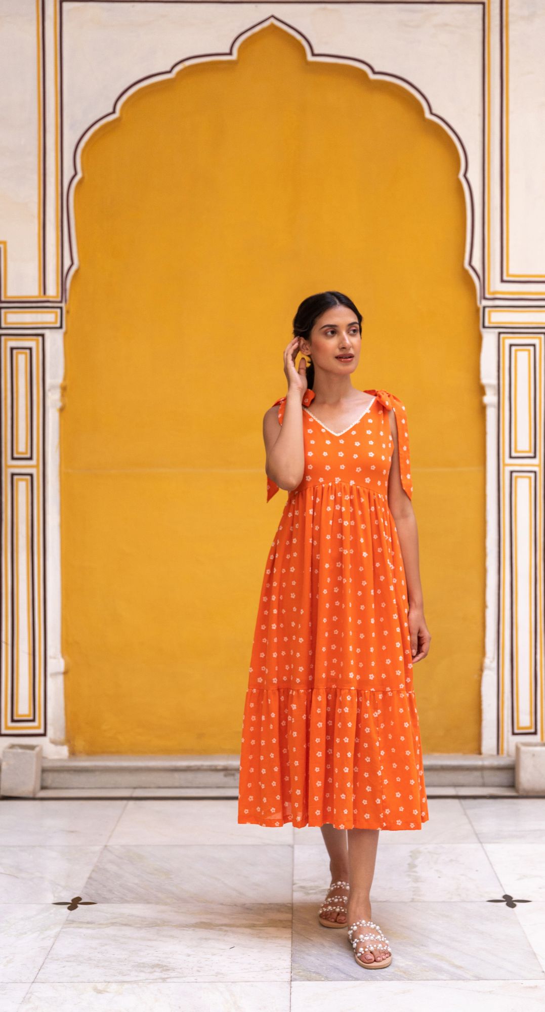 Cara Cara Cotton Georgette Dress