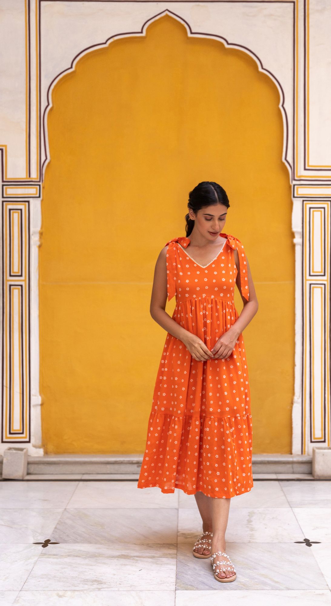 Cara Cara Cotton Georgette Dress