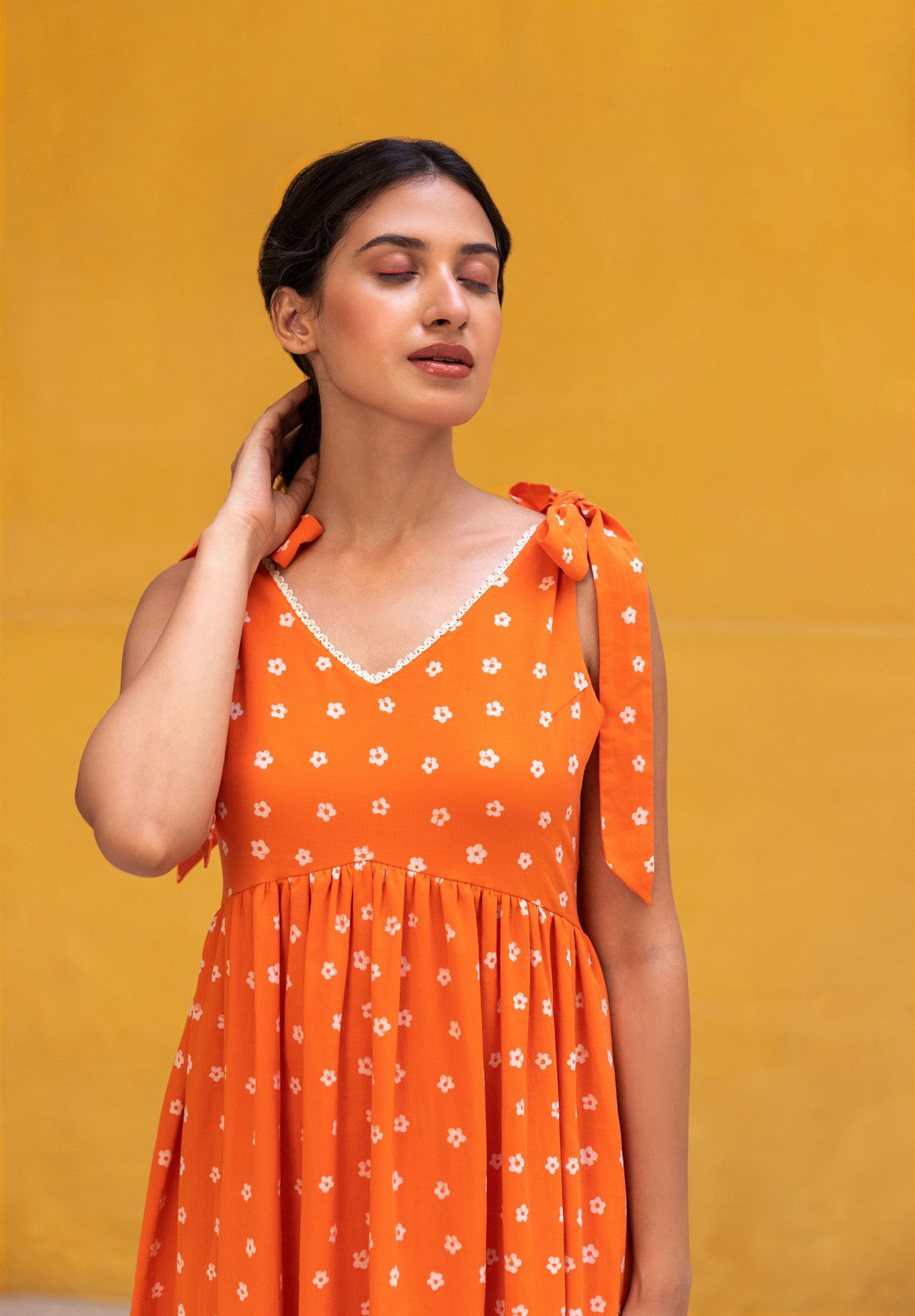 Cara Cara Cotton Georgette Dress