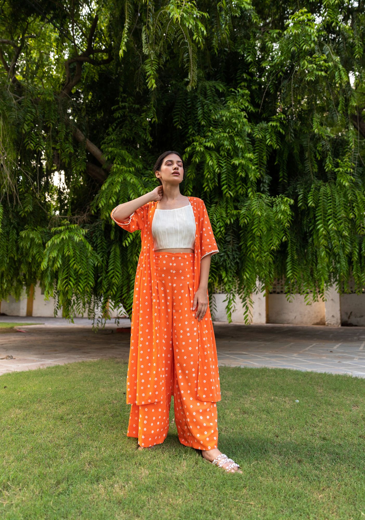 Cara Cara Cotton Georgette 3 pc Set