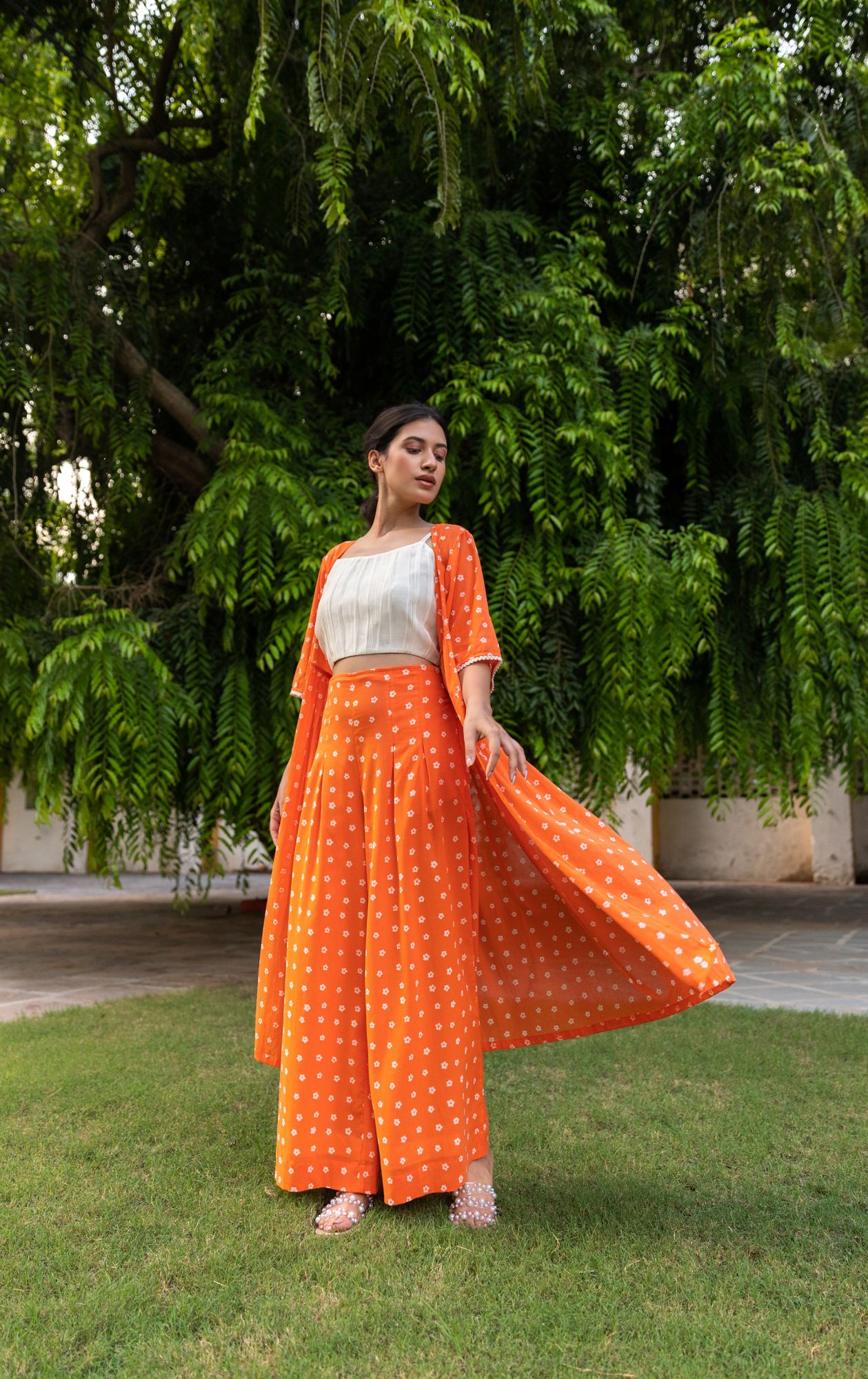 Cara Cara Cotton Georgette 3 pc Set