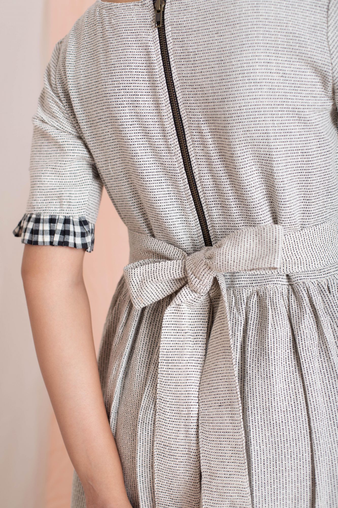 Cotton Handloom Woven Frock Dress