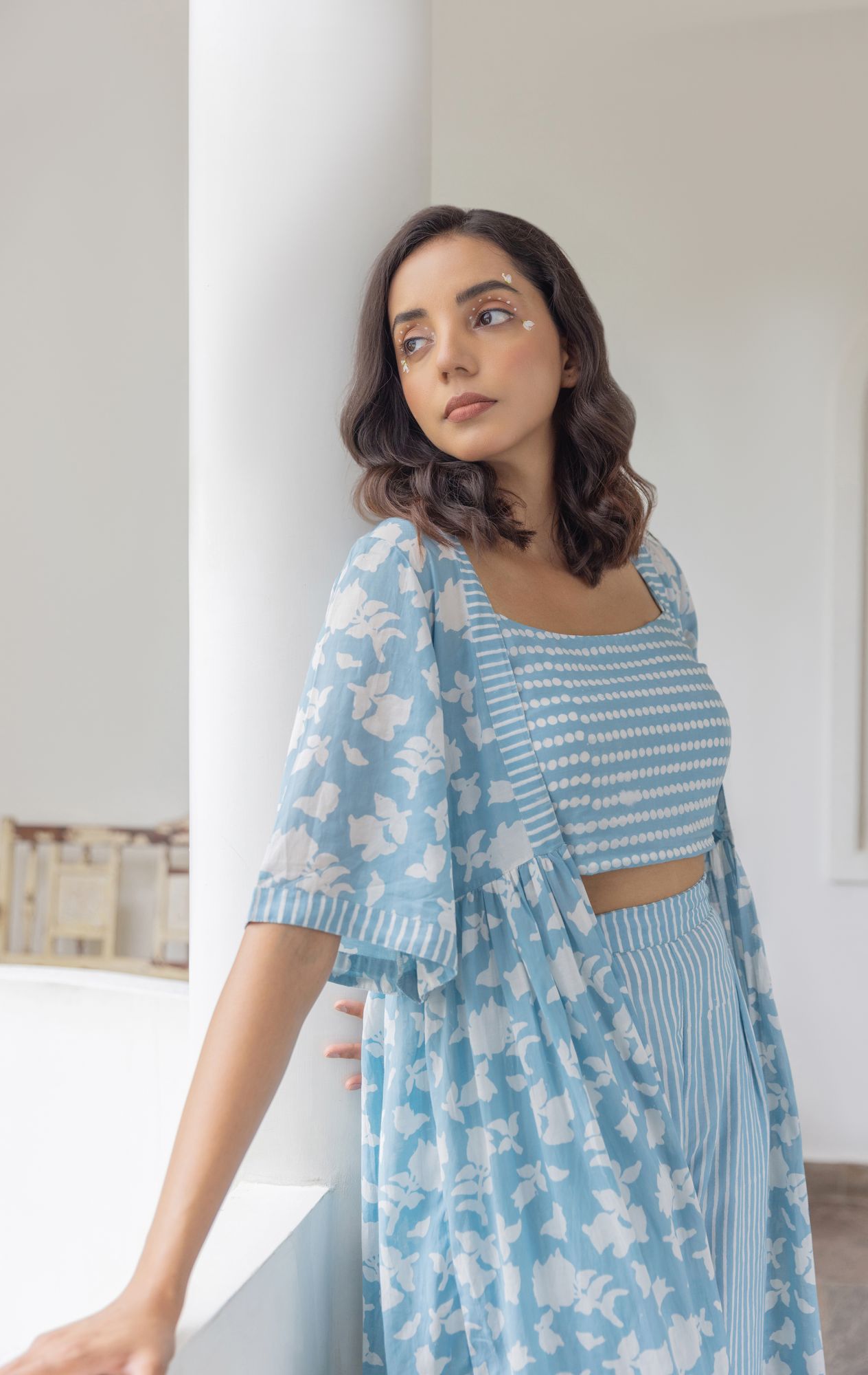 Pompon Sushi Voile 3 pc Set