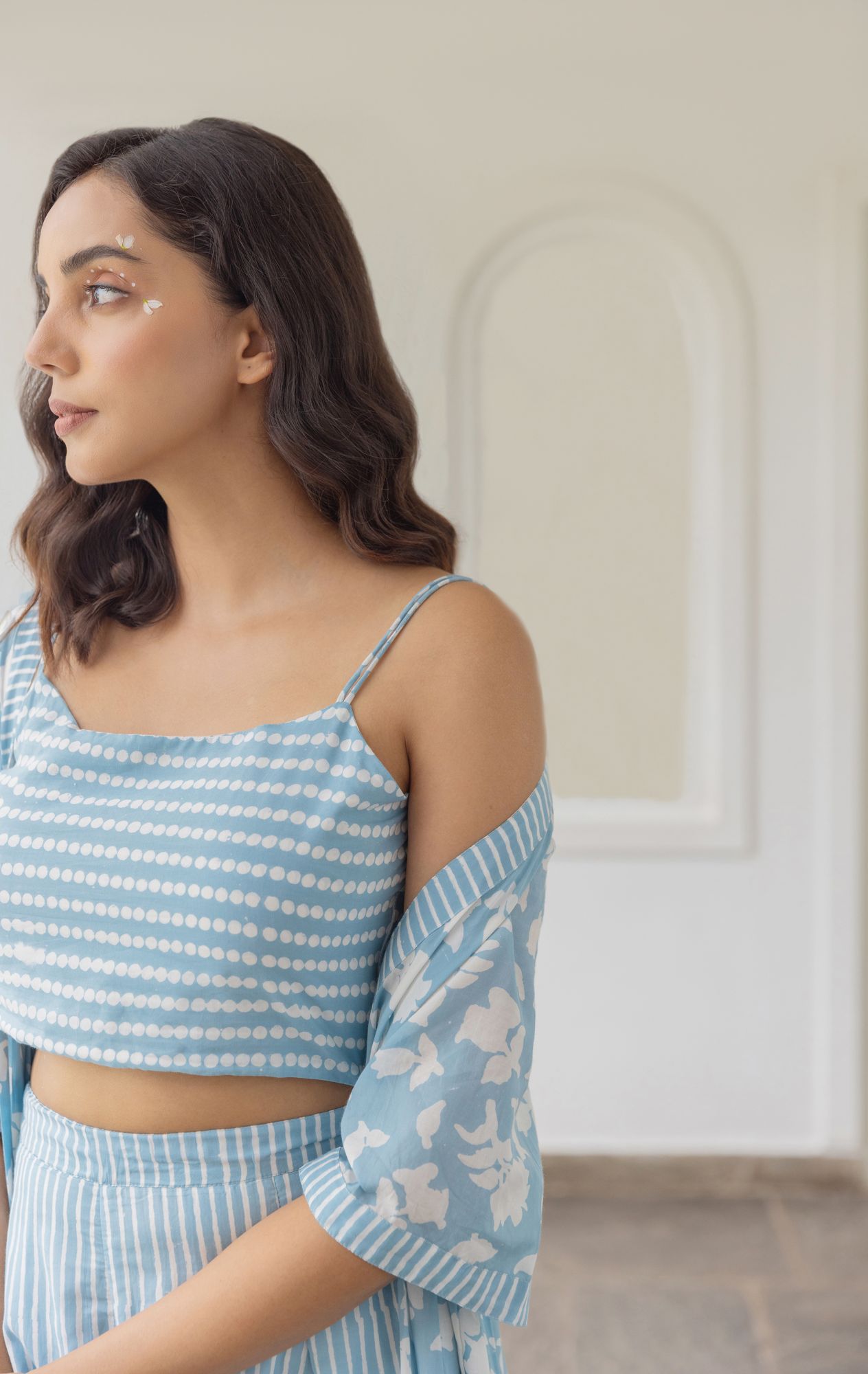 Pompon Sushi Voile 3 pc Set