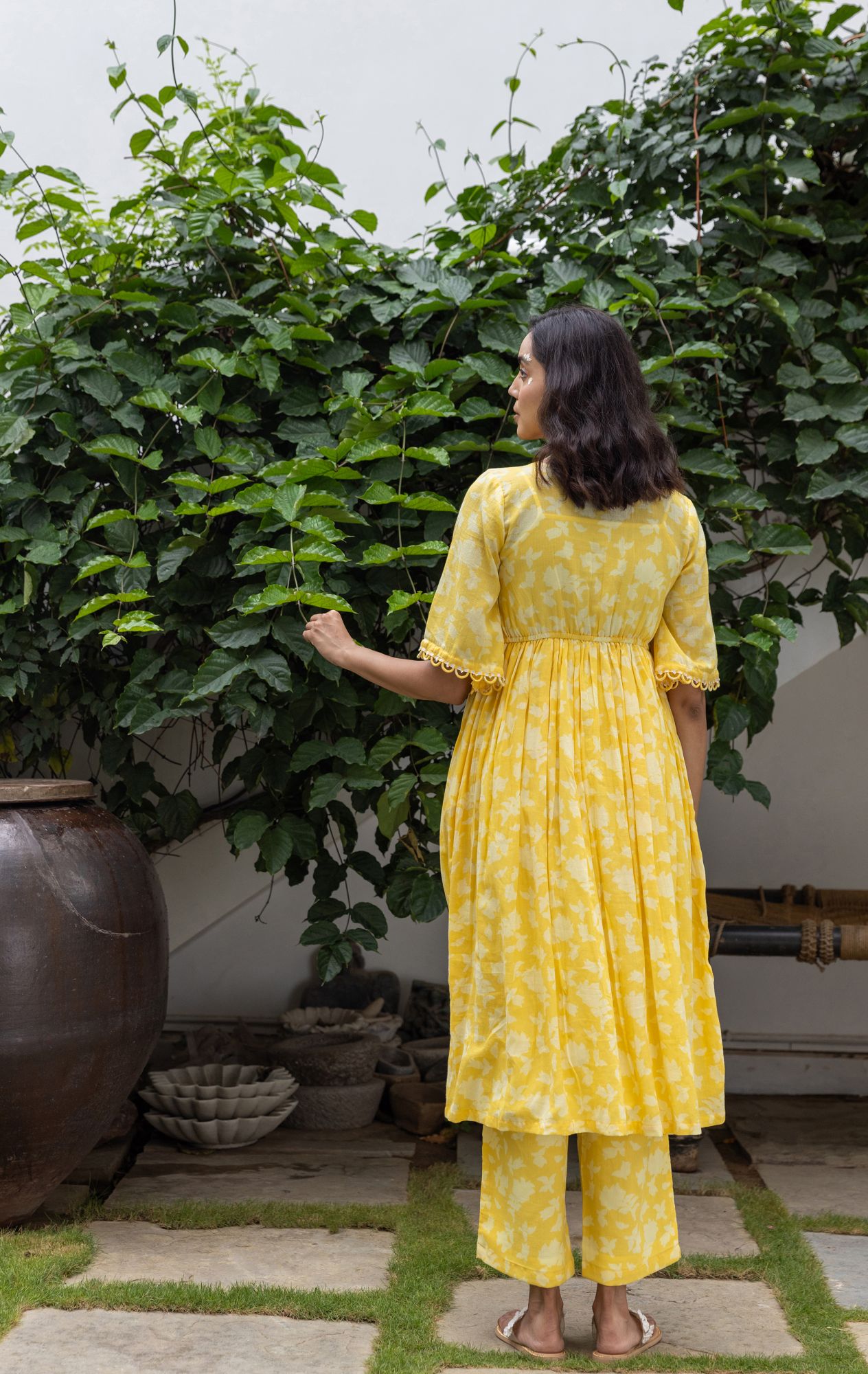 Flora Moss Cotton Co Ord Set