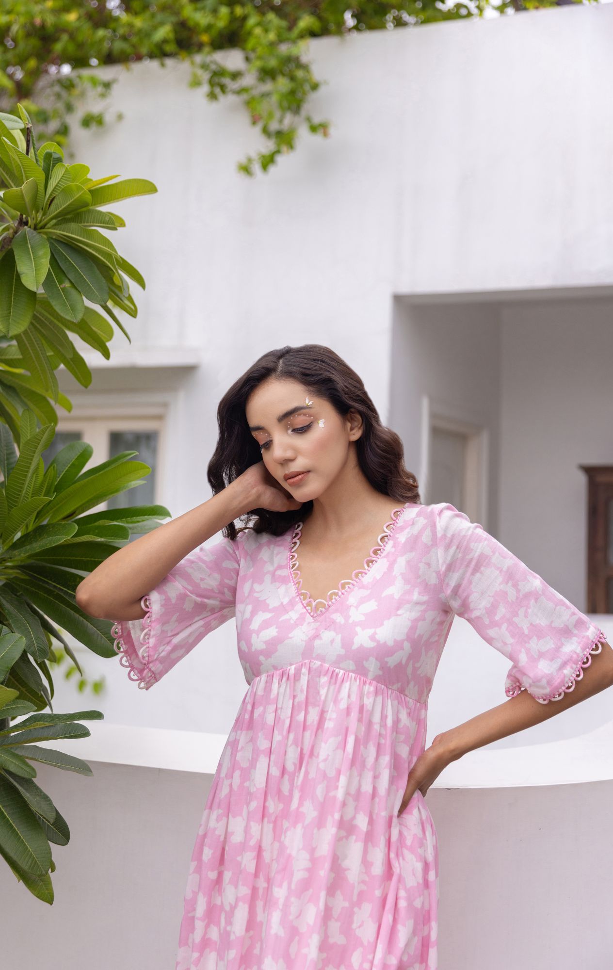 Bloom Moss Cotton Co Ord Set