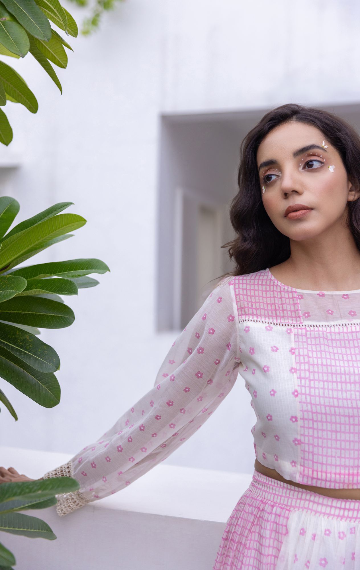 Dahlia Chanderi Cotton Co - Ord set