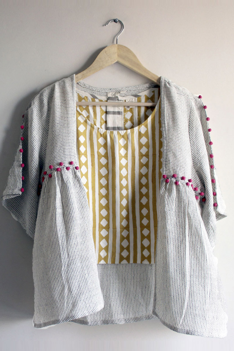 Handloom Cotton Shrug