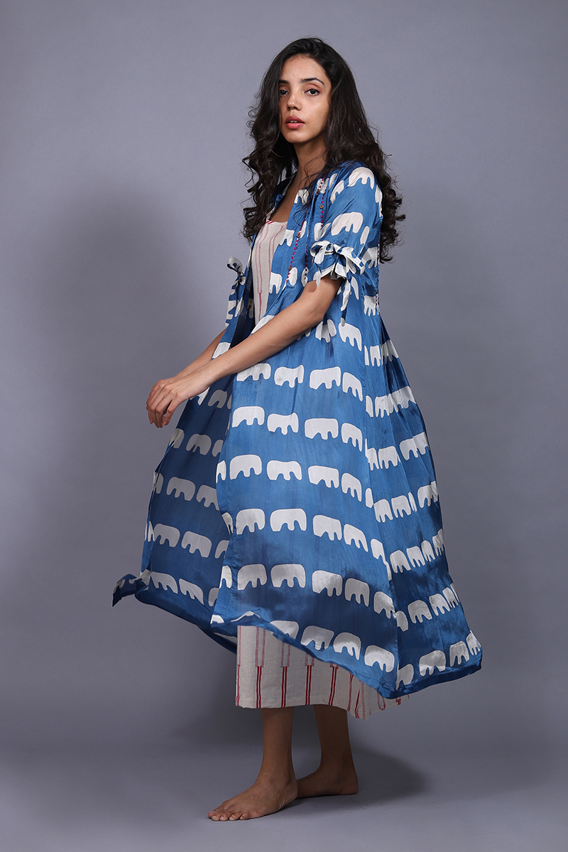 Habutai Silk Jacket Set