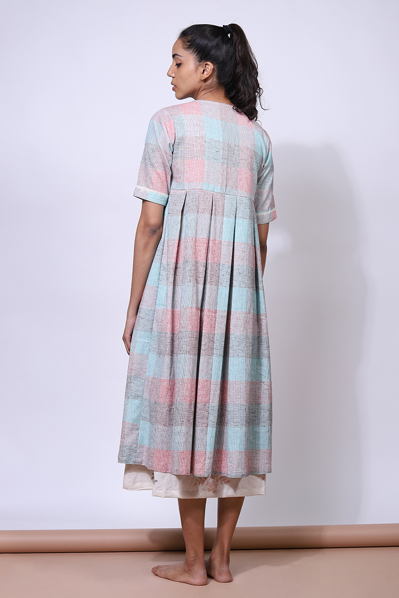 Cotton Handloom Woven Jacket Set