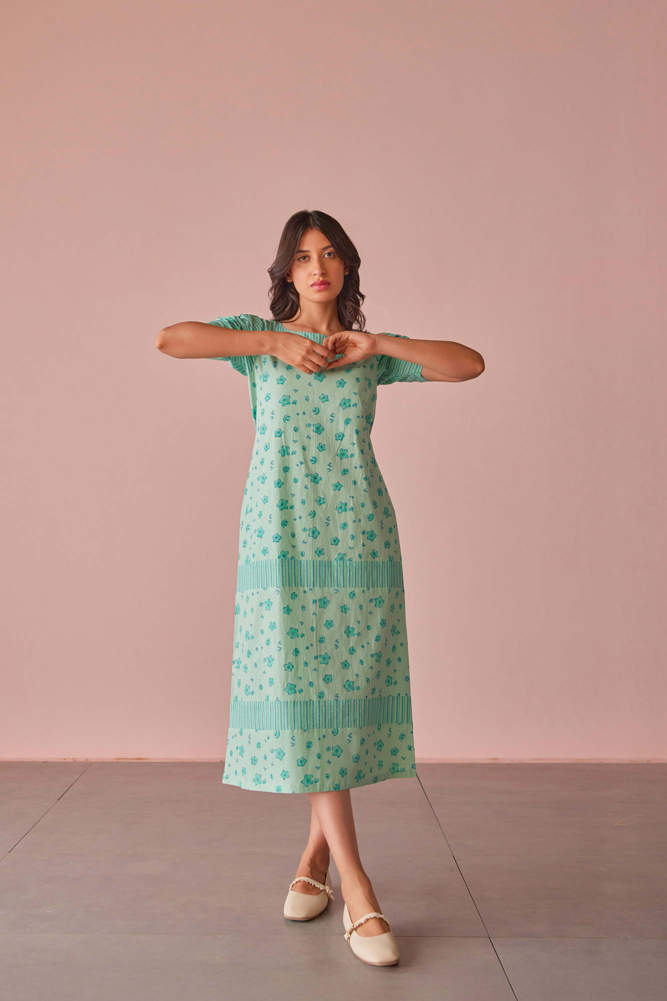 Willow Cotton Modal Midi Dress