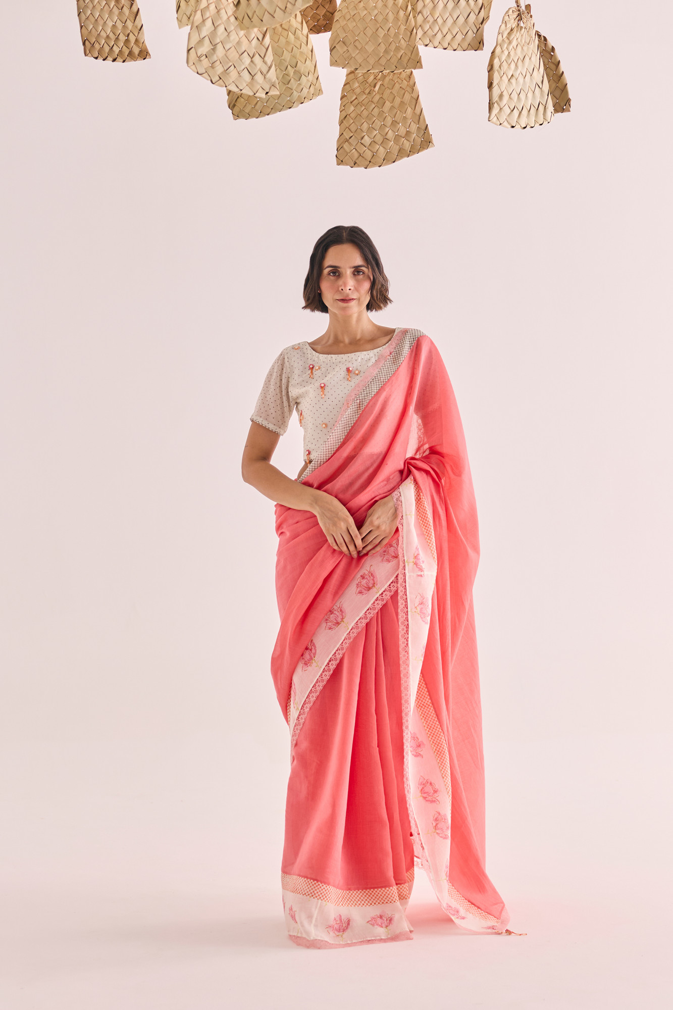 Gulrukh Chanderi Saree