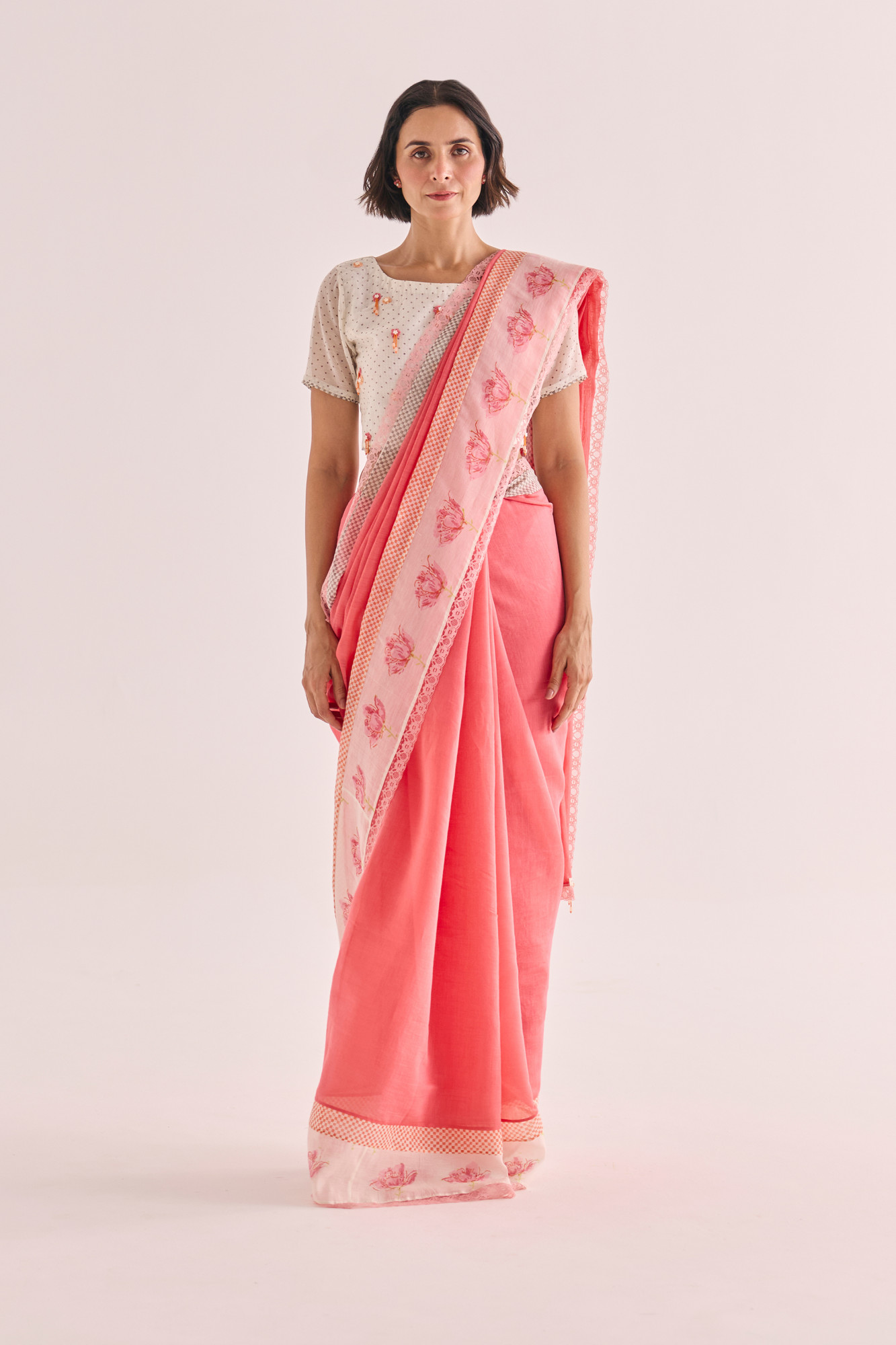 Gulrukh Chanderi Saree