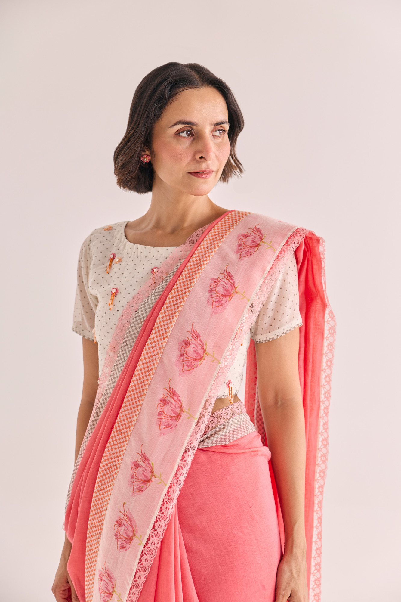 Gulrukh Chanderi Saree