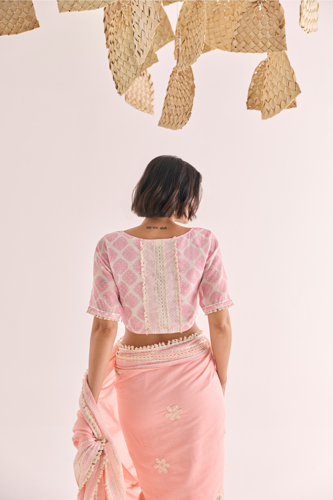 Naaz Block Printed Chanderi Blouse