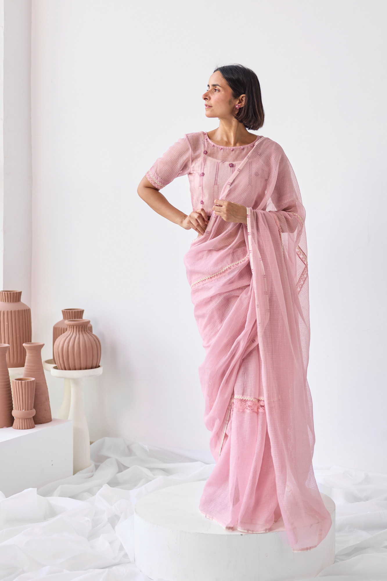 Jamuni Kota Doria Saree