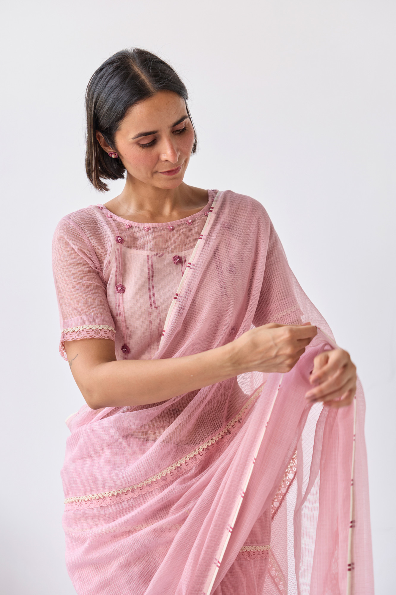 Jamuni Kota Doria Saree
