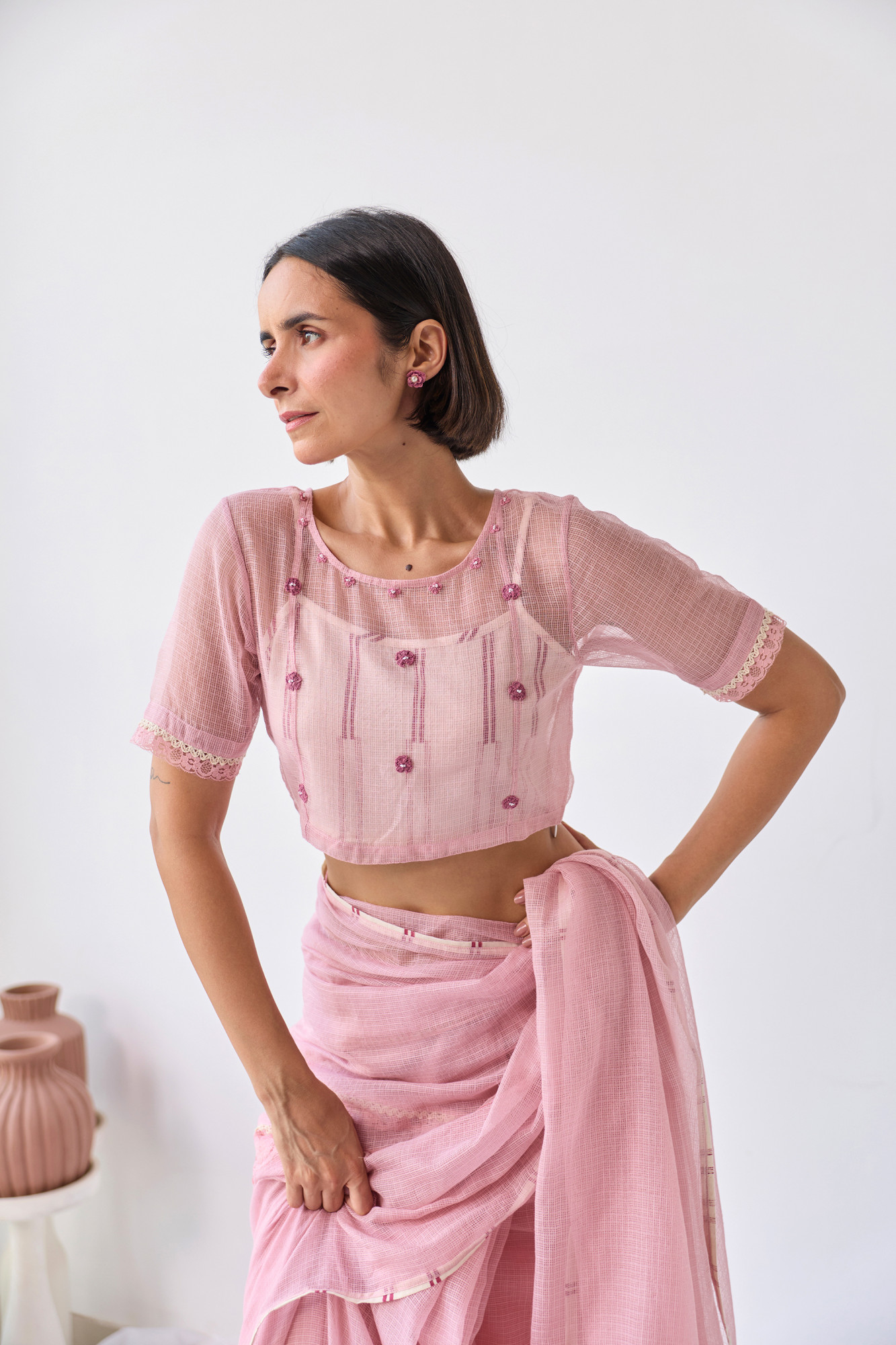 Jamuni Kota Doria Blouse