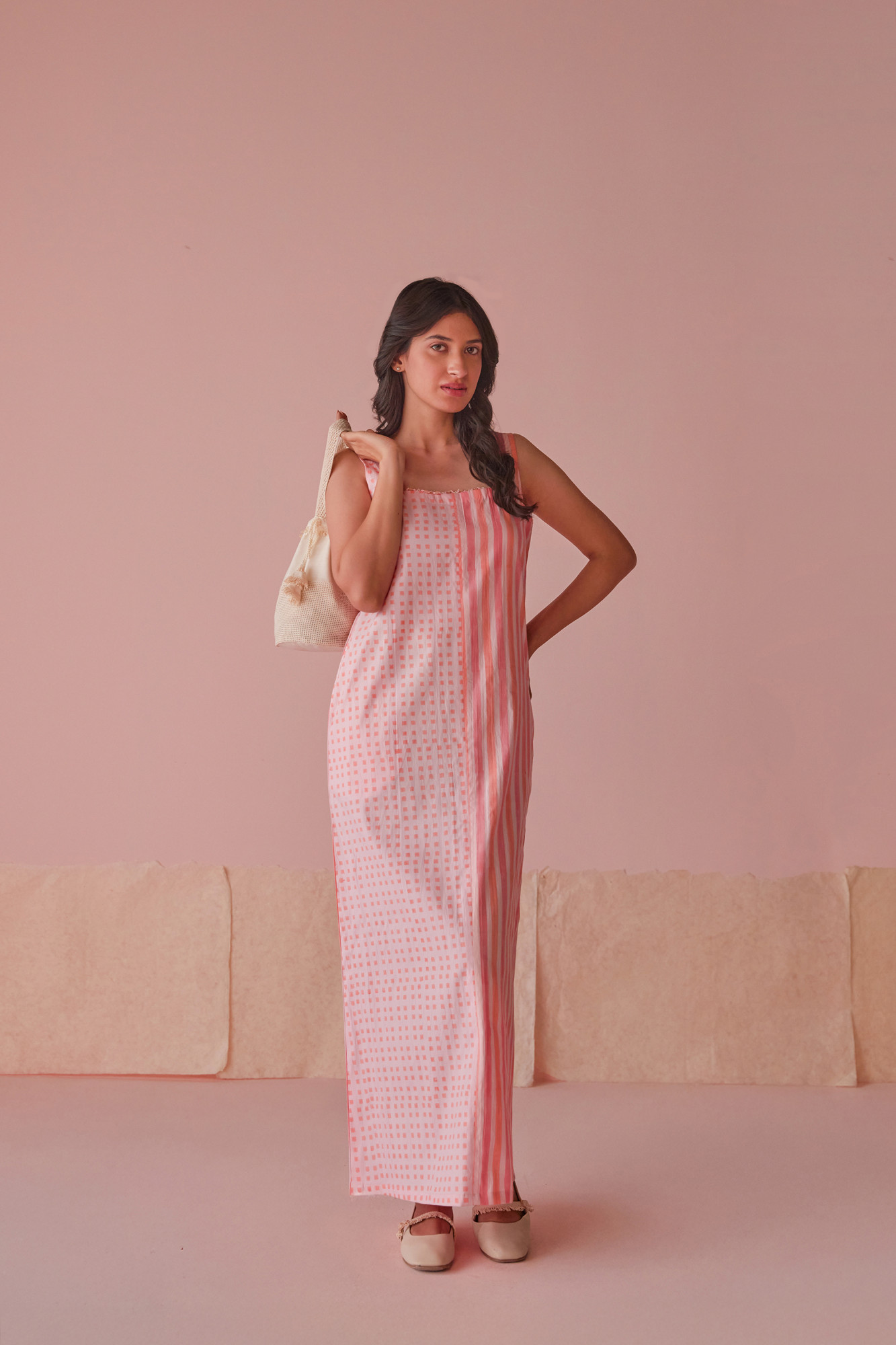 Whimsy Cotton Modal Maxi Dress