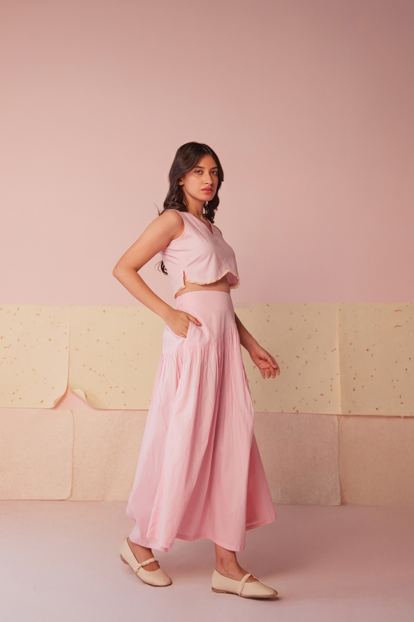 Sweet Spell Cotton Modal Skirt