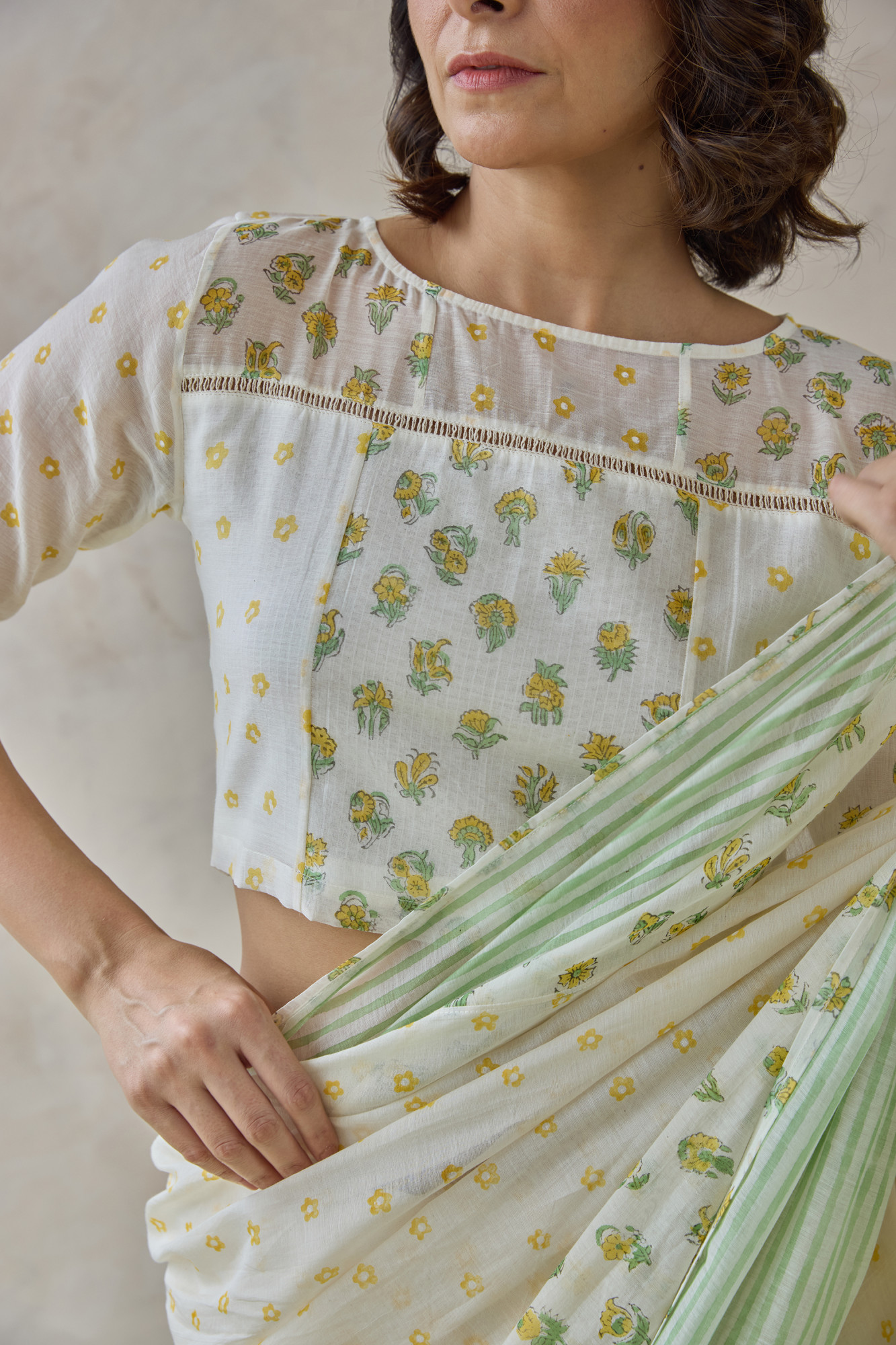 Zunaira Chanderi Blouse