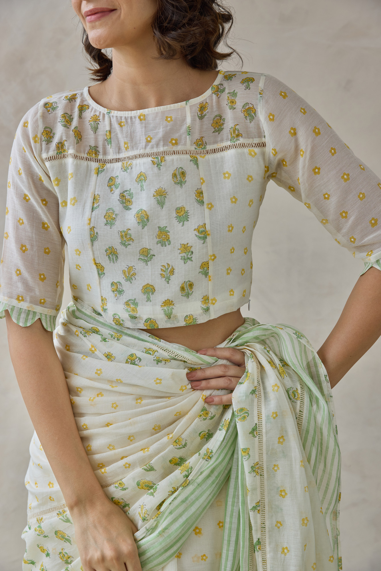 Zunaira Chanderi Blouse