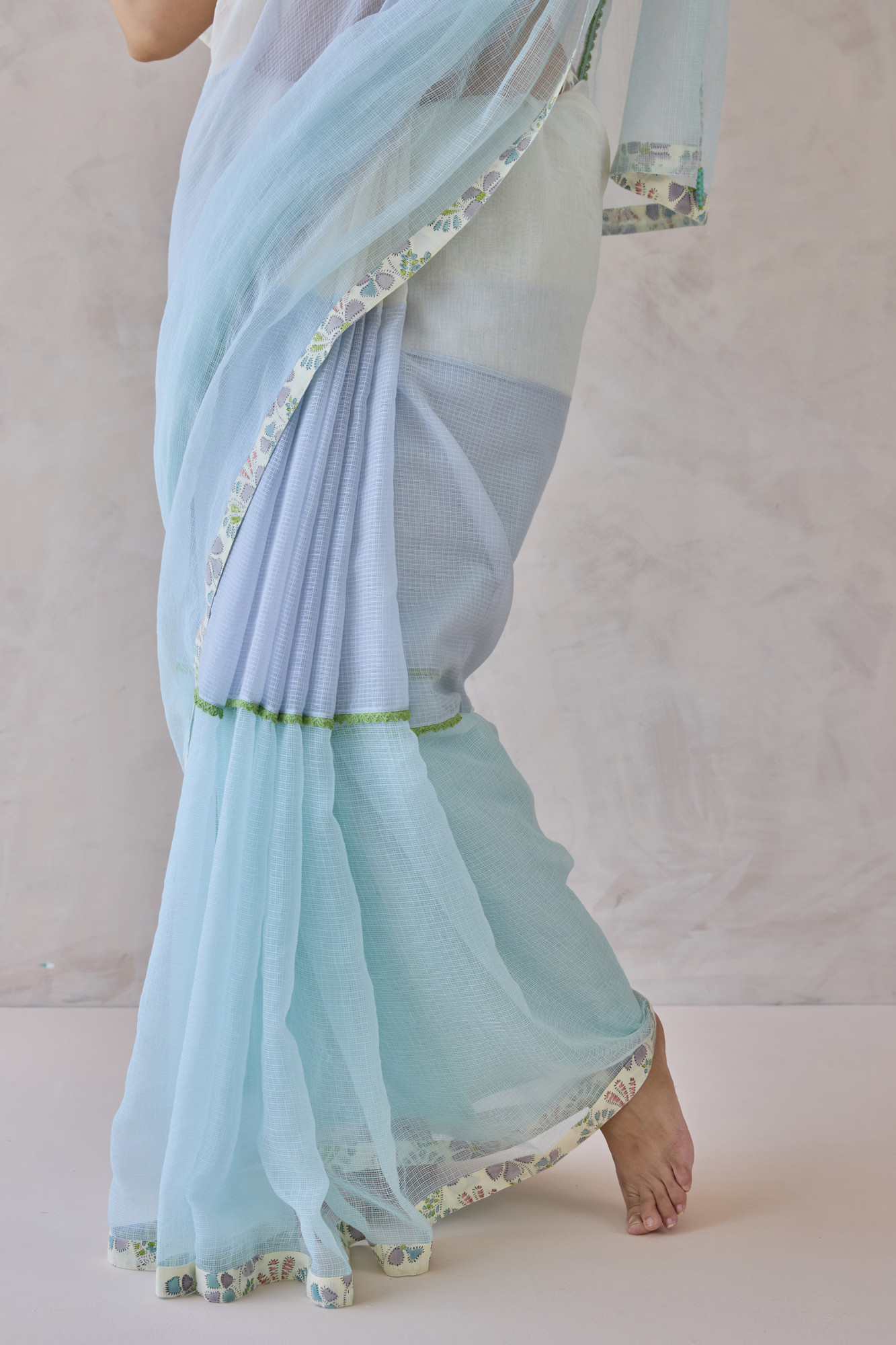Gulnaar Kota Doria Chanderi Saree