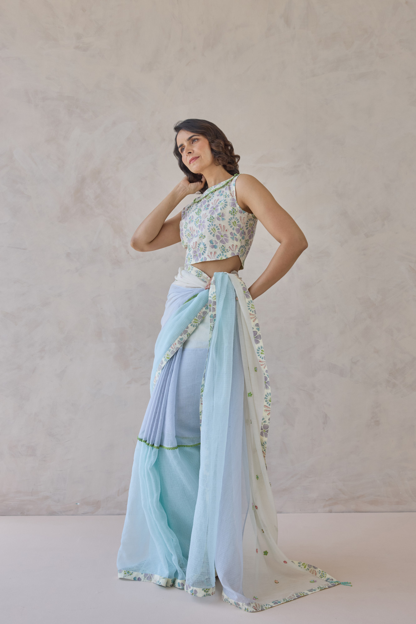 Gulnaar Cotton Cord Blouse