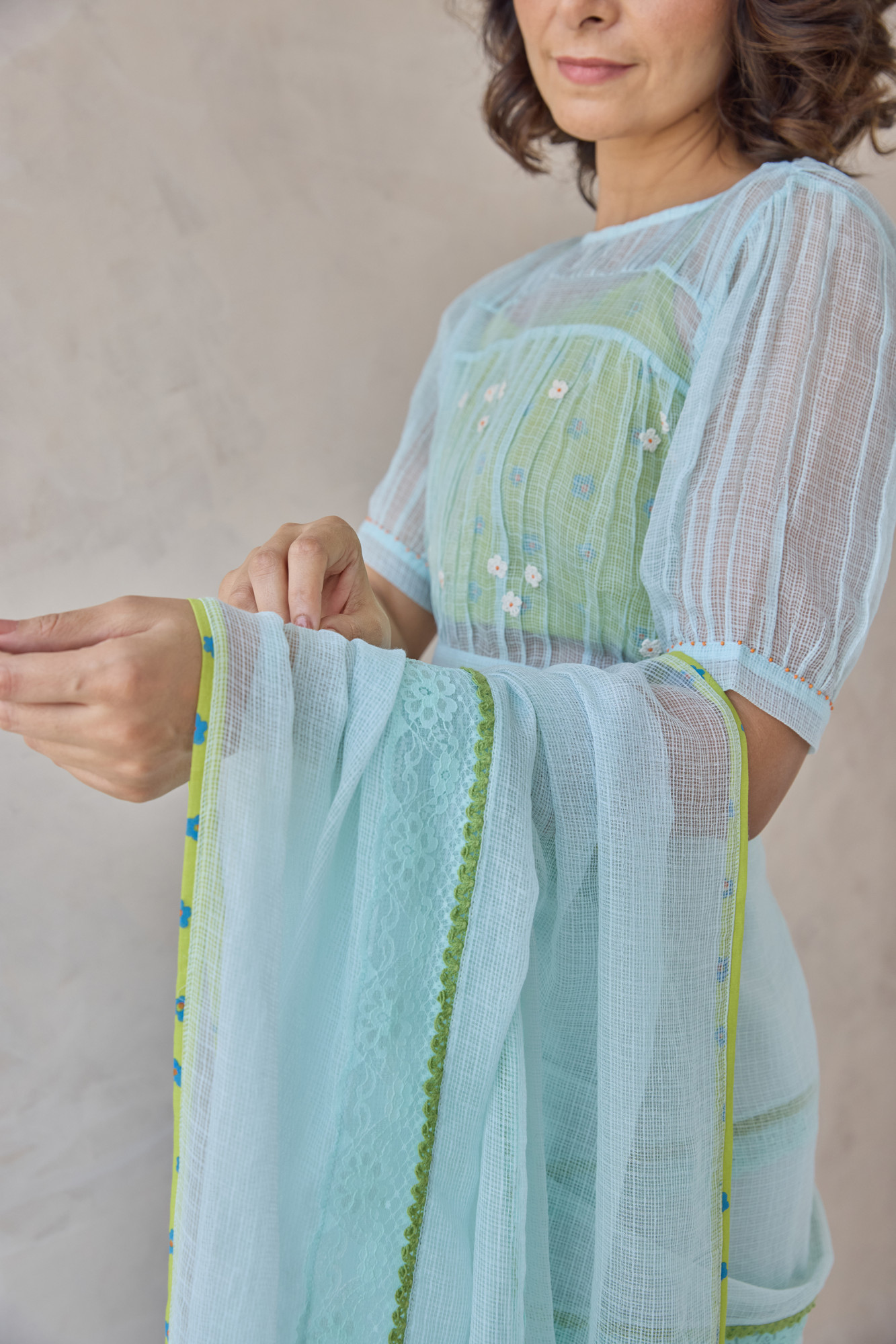 Sama Kota Doria Blouse