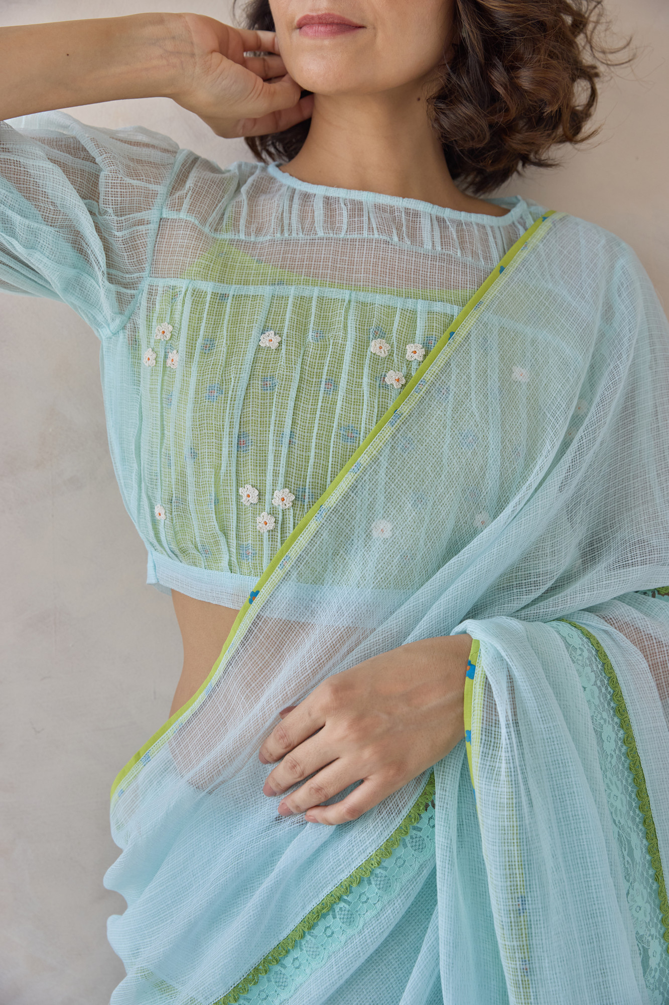 Sama Kota Doria Blouse