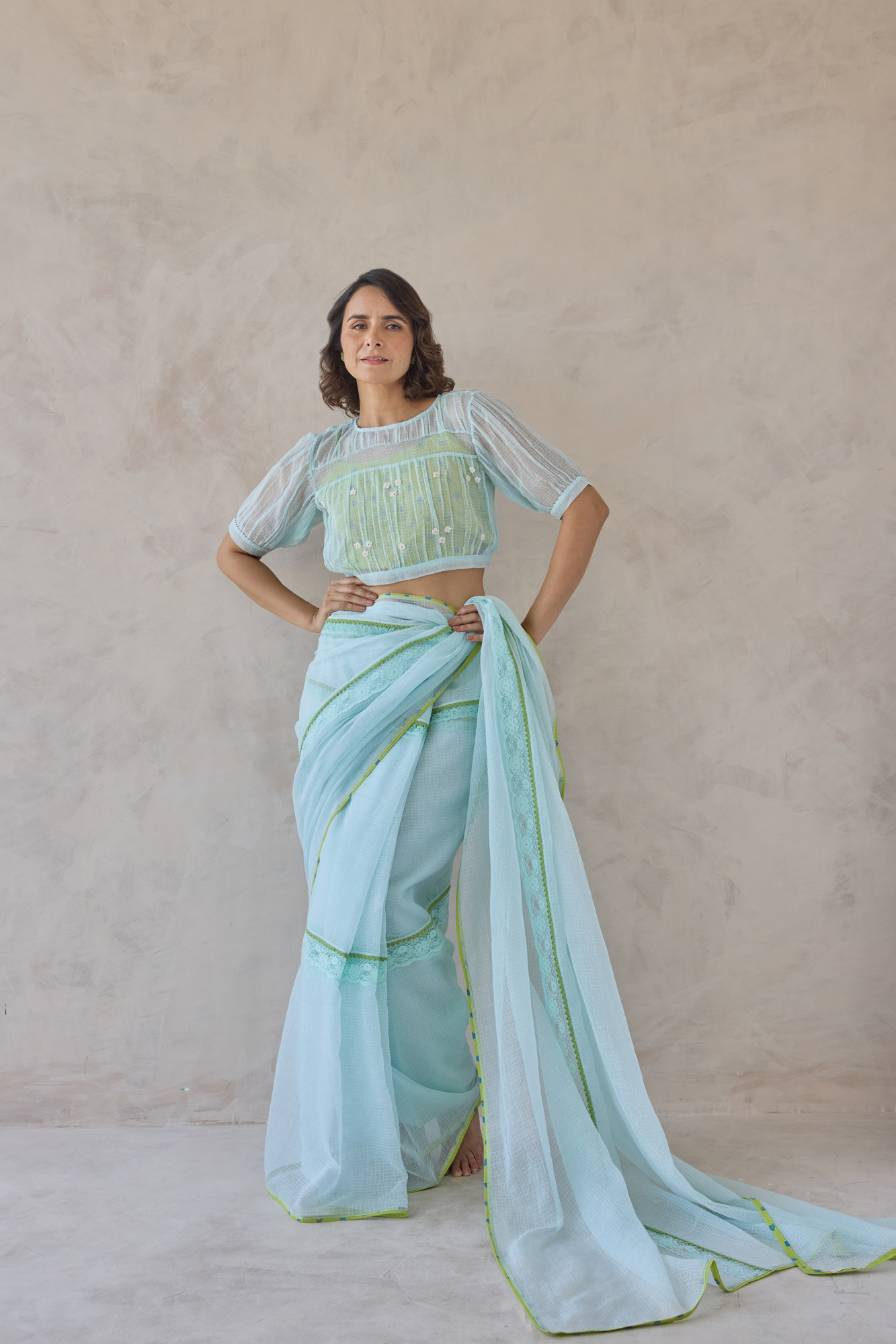 Sama Kota Doria Blouse