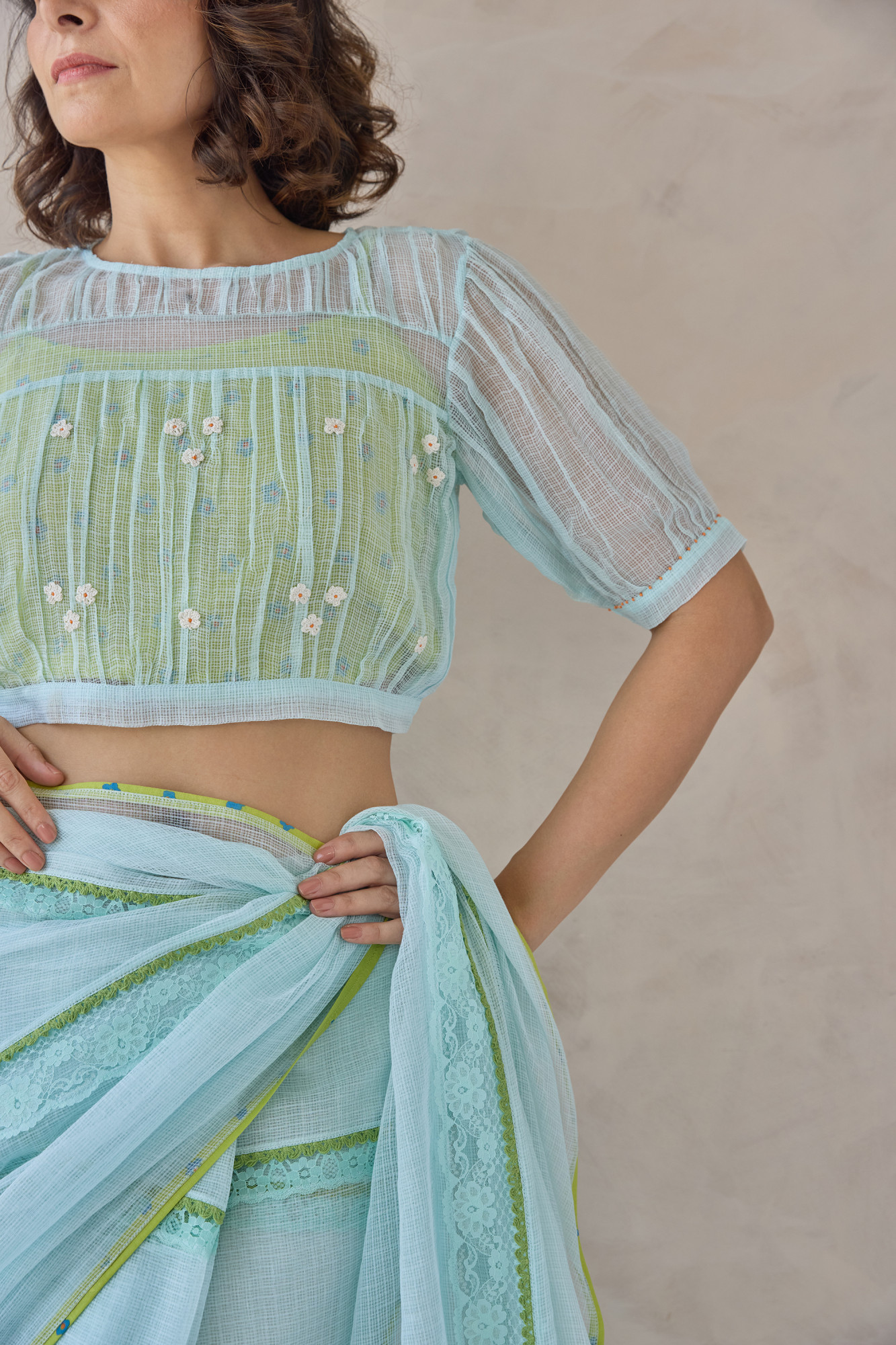 Sama Kota Doria Blouse