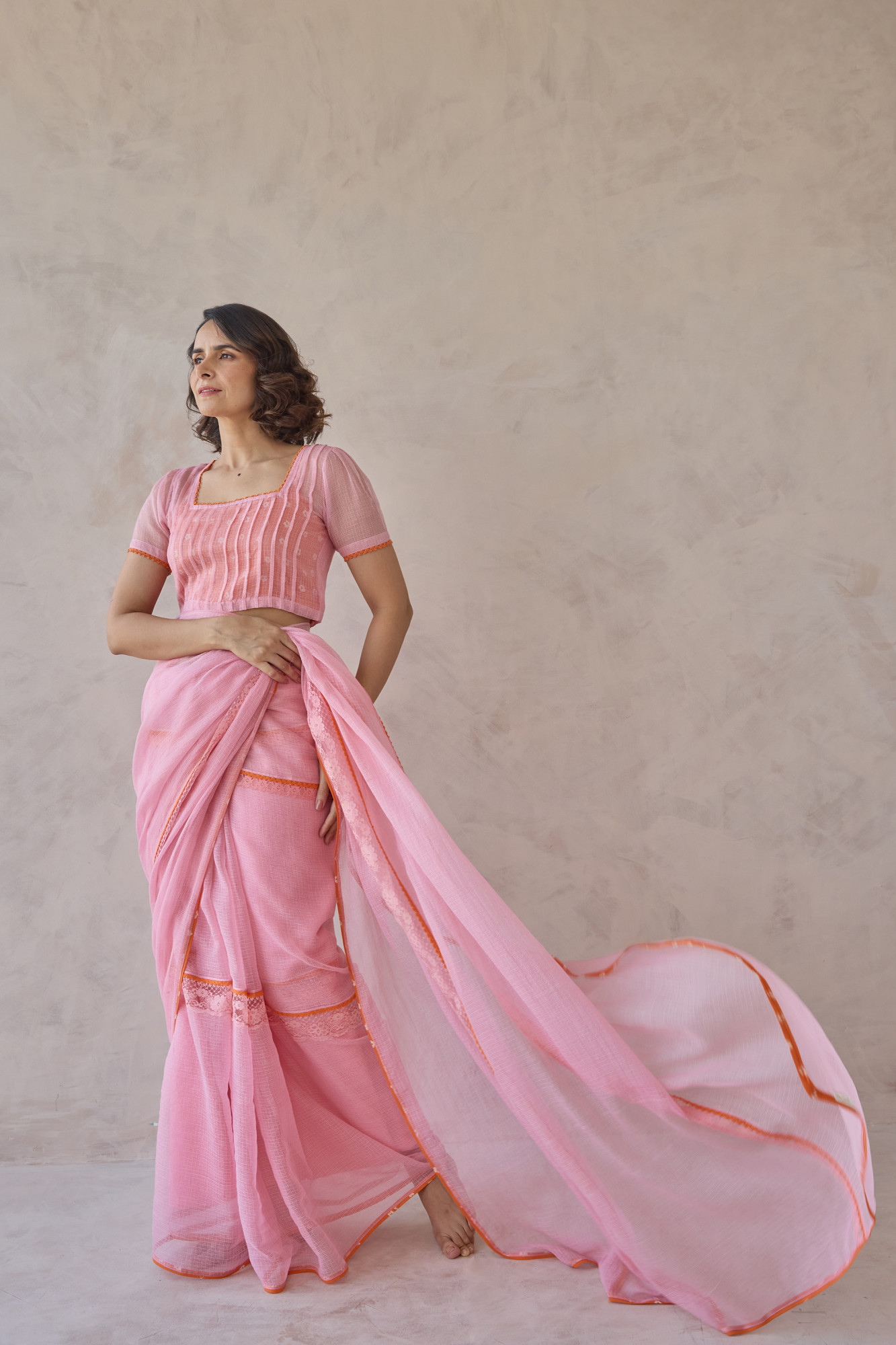 Misri Kota Doria Blouse