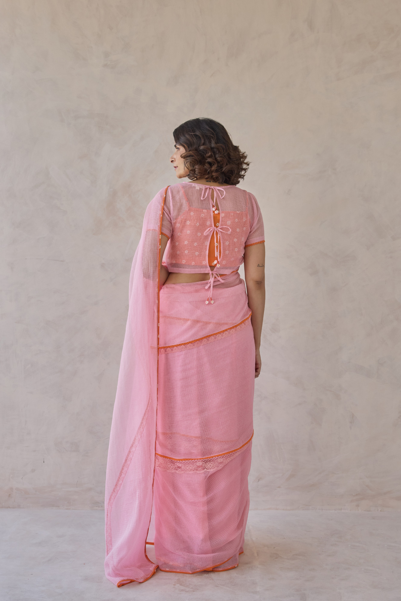 Misri Kota Doria Lace Saree