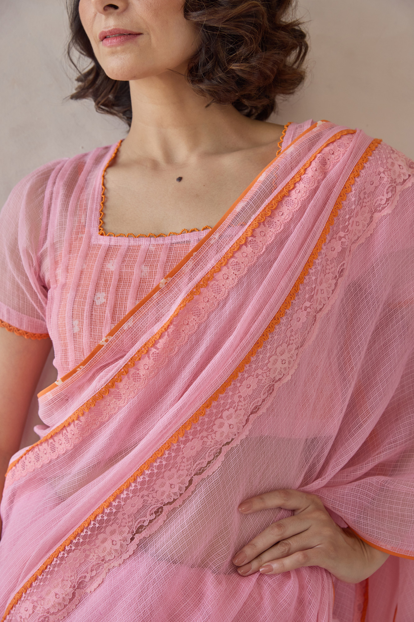 Misri Kota Doria Blouse