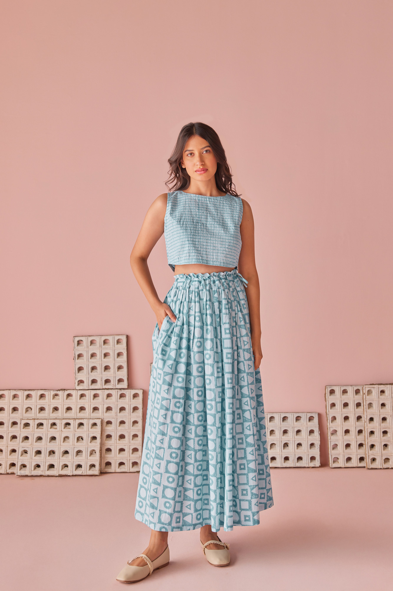 Frosted Cotton Modal Co ord Set