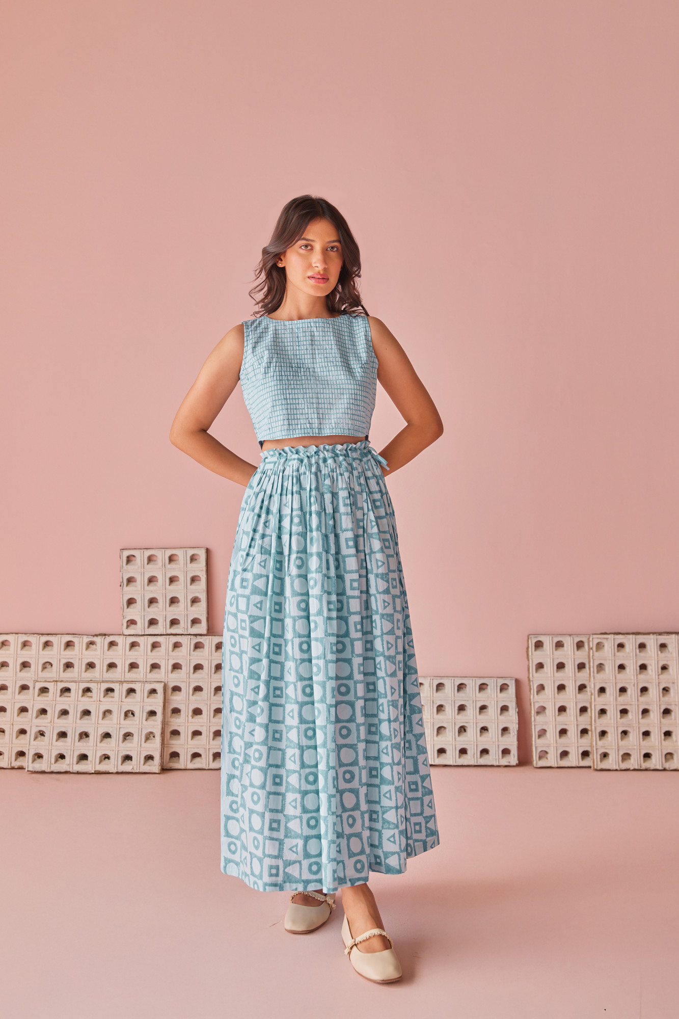 Frosted Cotton Modal Co ord Set