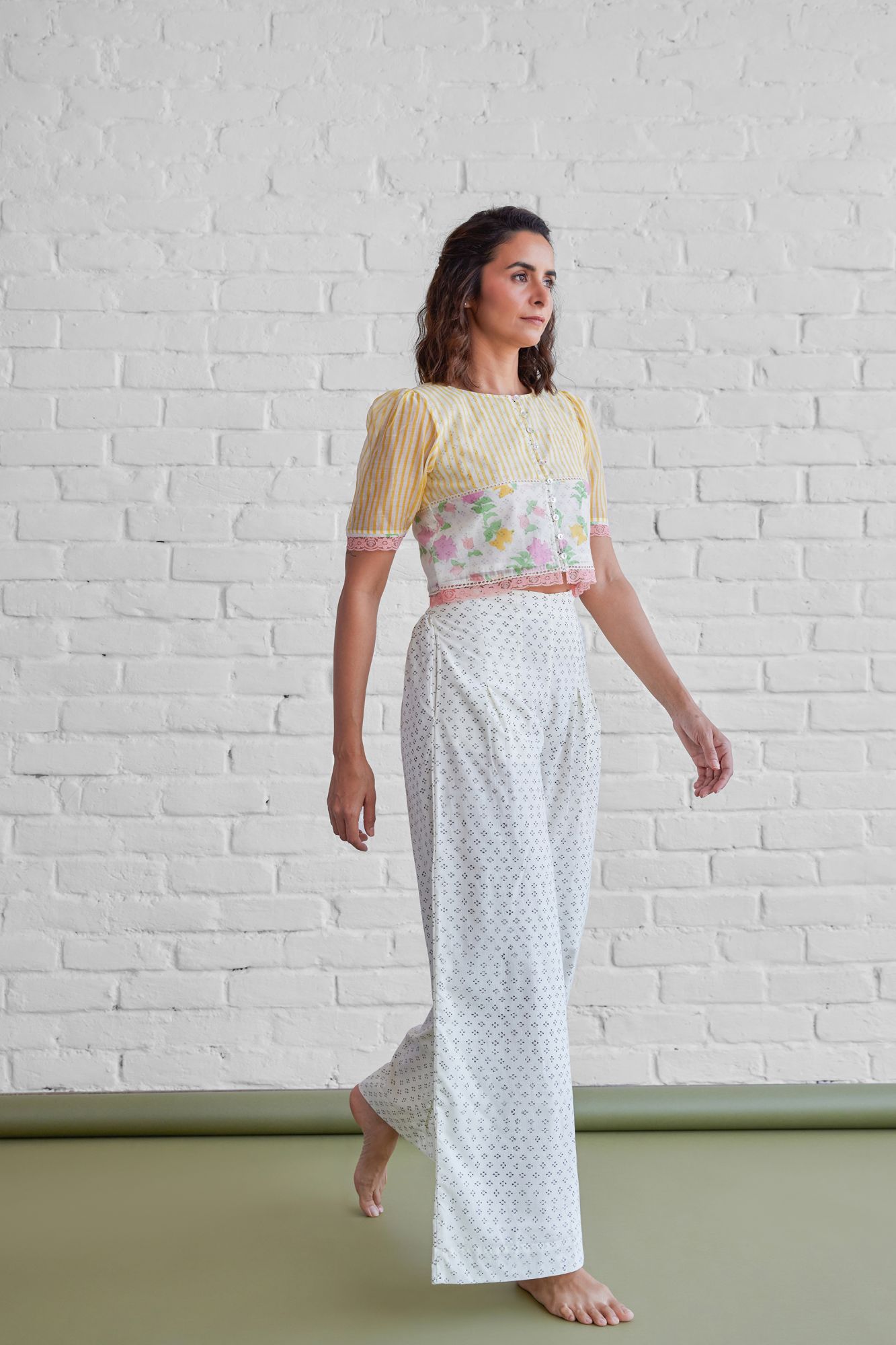 Patio Chanderi Cotton Co -Ord Set