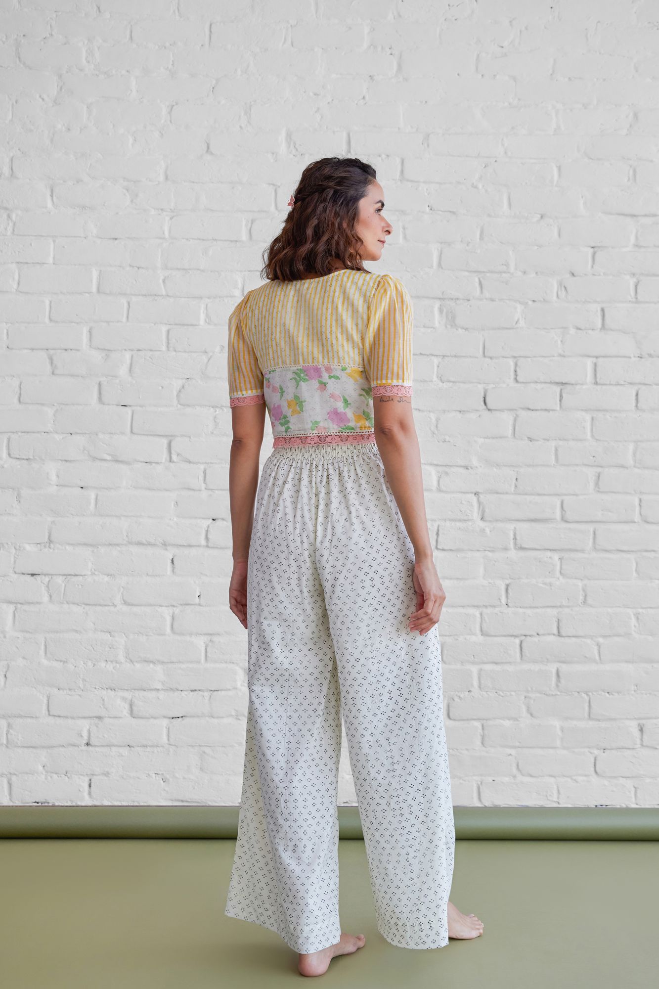 Patio Chanderi Cotton Co -Ord Set