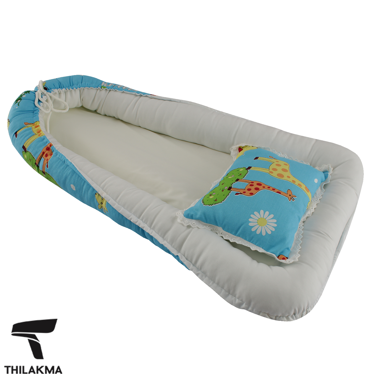 Printed Baby Nest Bed
