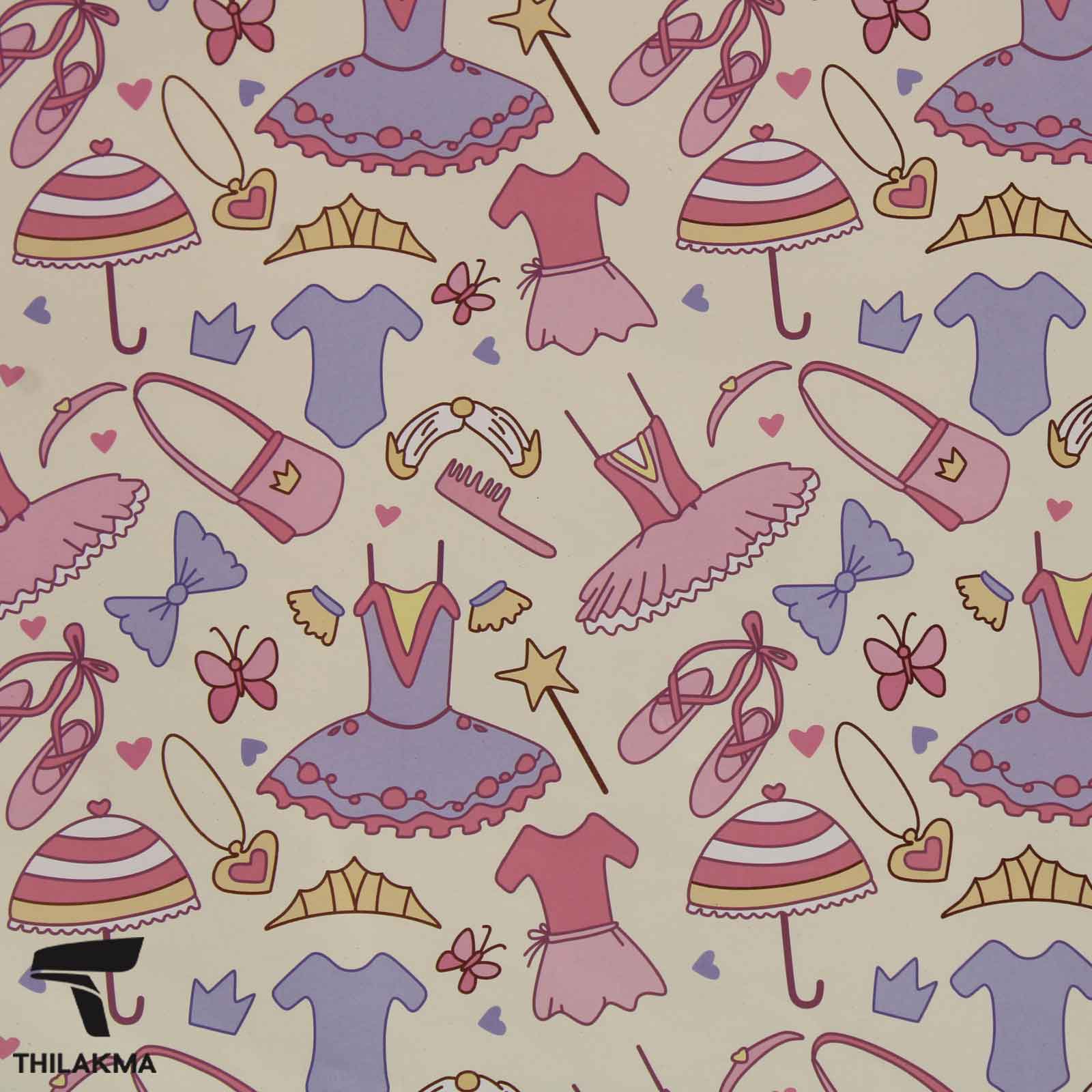 Girls Wrapping Paper