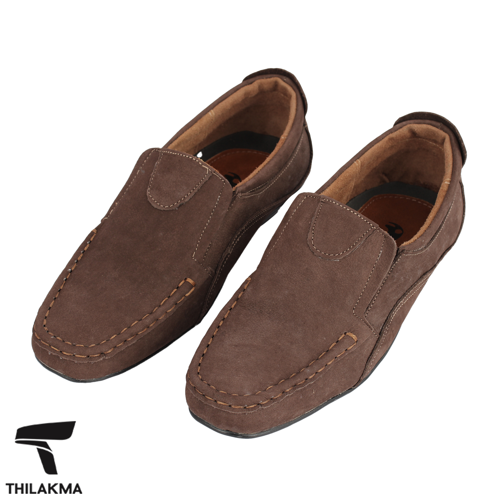 Men Leather Shoe - Brown